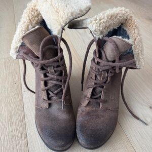 Ugg Zea waterproof boots with wedge heel